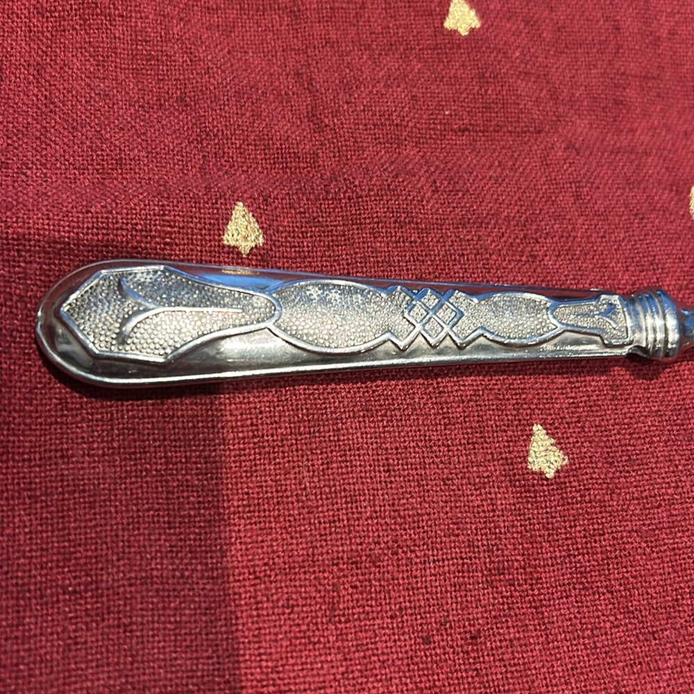 Silver Cake/Pie Server - Decorative Handle - Picture 2 of 8
